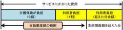支給限度額の仕組みの図