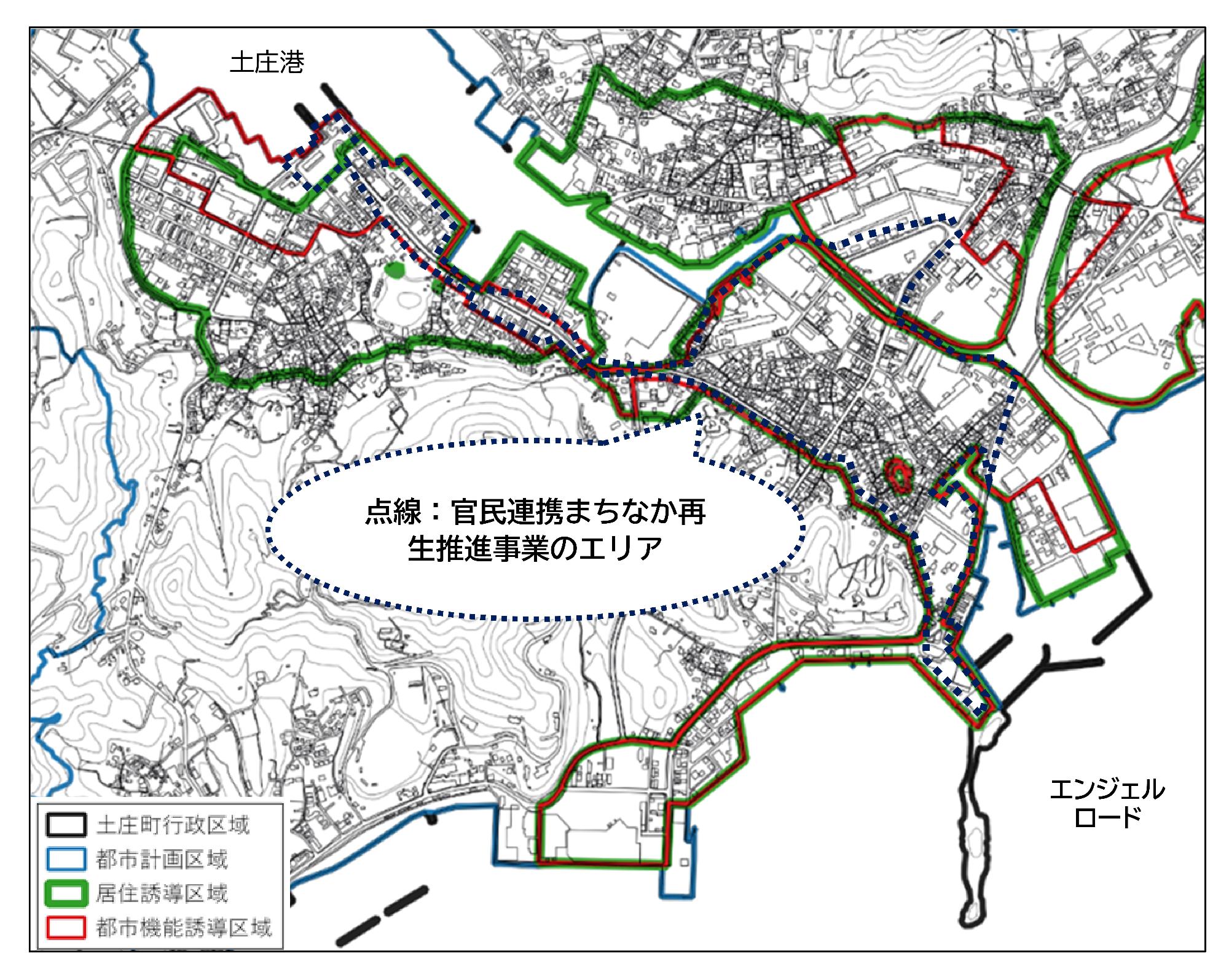 土庄町エリアプラットフォーム対象エリア