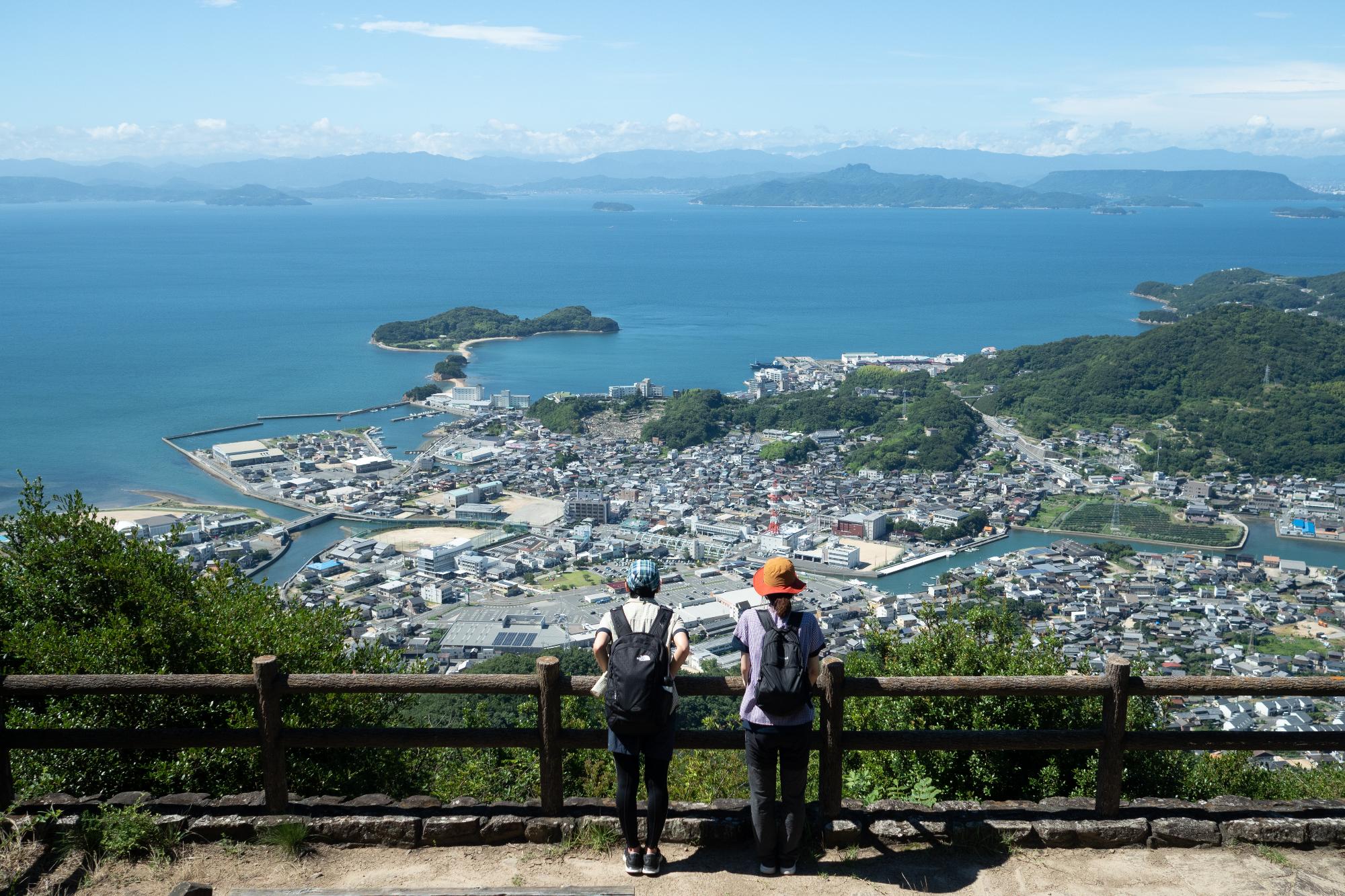 皇踏山（見晴らし台）からの絶景