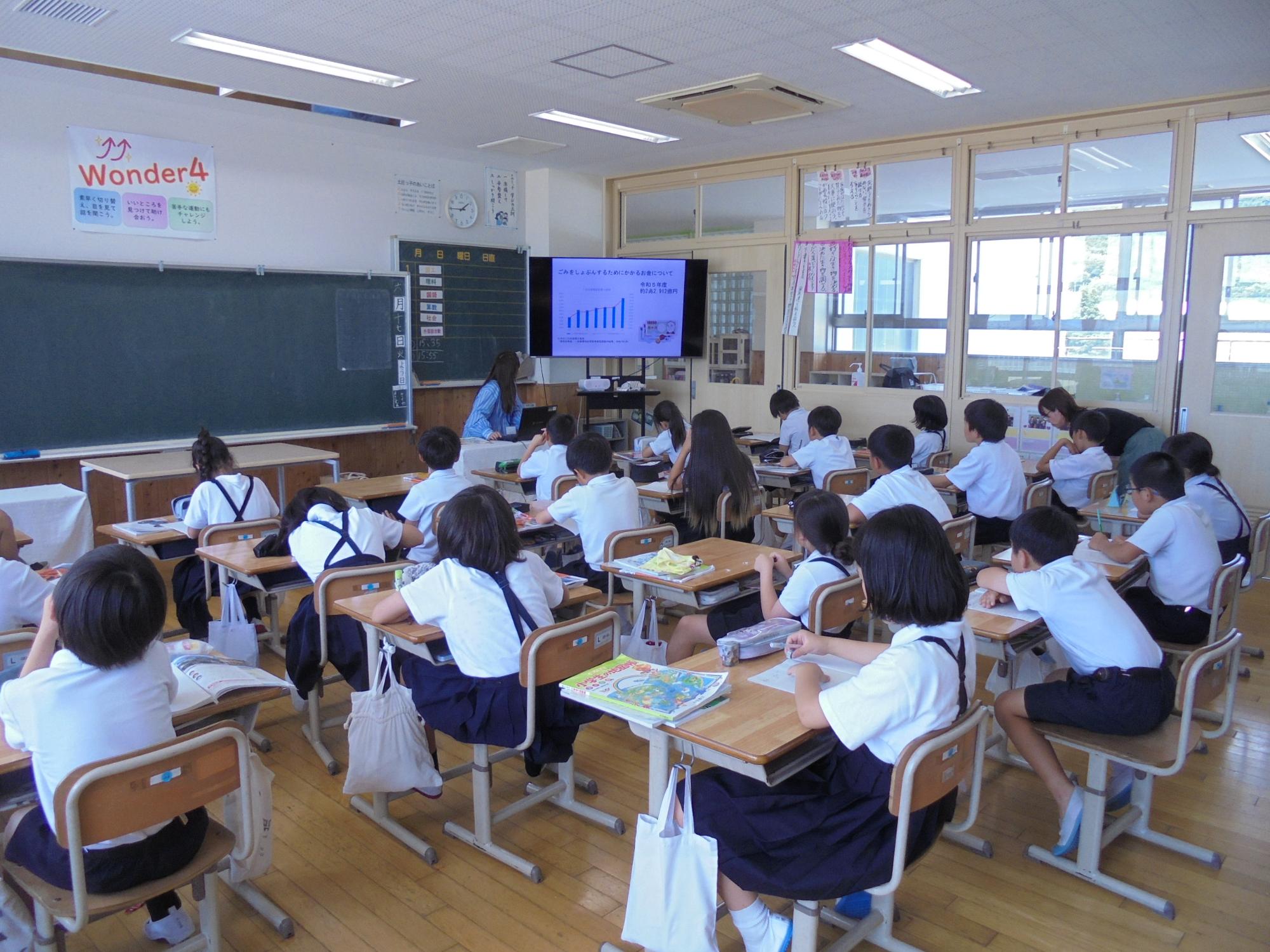 土庄小学校4年生　環境学習3
